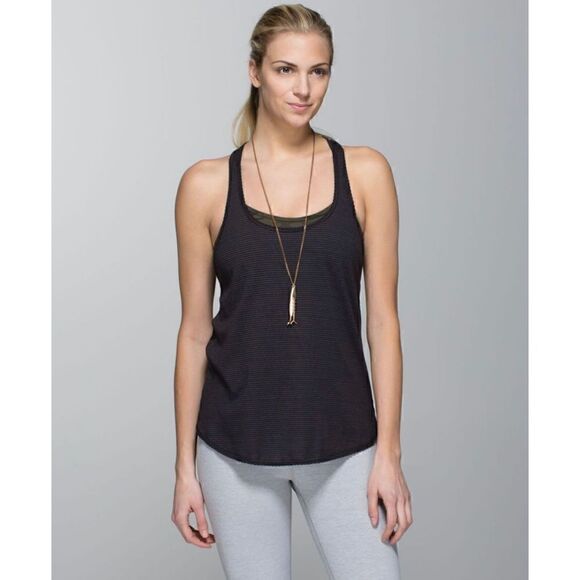 Lululemon 105 F Singlet (Seriously Light Luon) size 4
Black - Picture 1 of 13